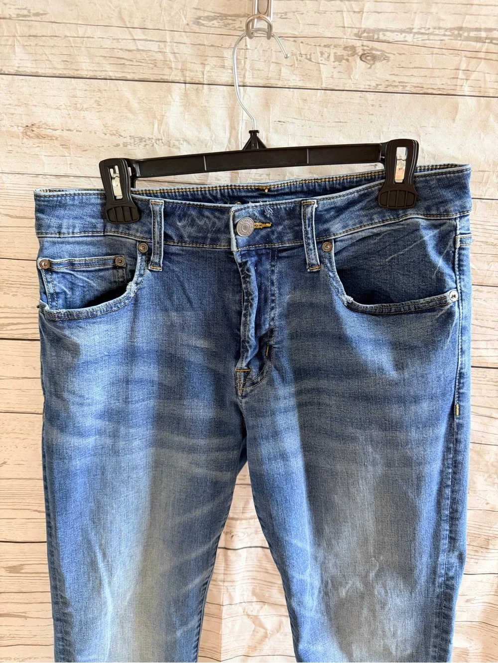 American Eagle Outfitters Slim Blue Washed Jeans